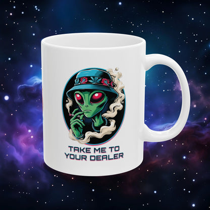 TAKE ME TO YOUR DEALER MUG