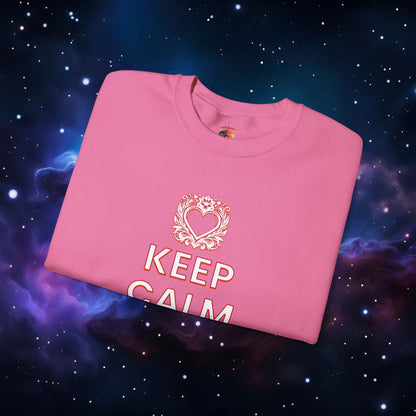 KEEP CALM AND LOVE ME SWEATSHIRT