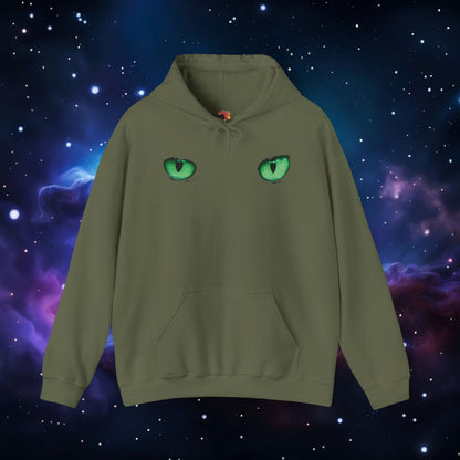 CAT EYES (GREEN) HOODIE