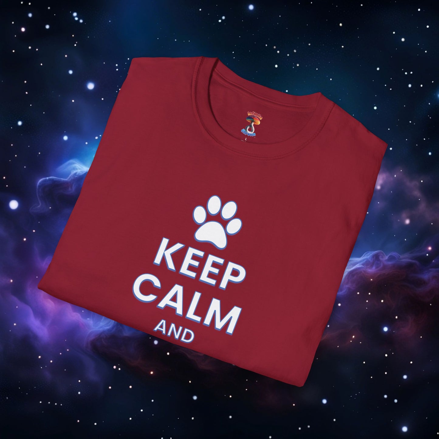 KEEP CALM AND PET ME SHIRT