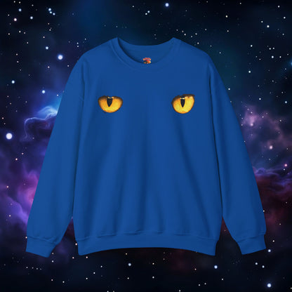 CAT EYES (YELLOW) SWEATSHIRT