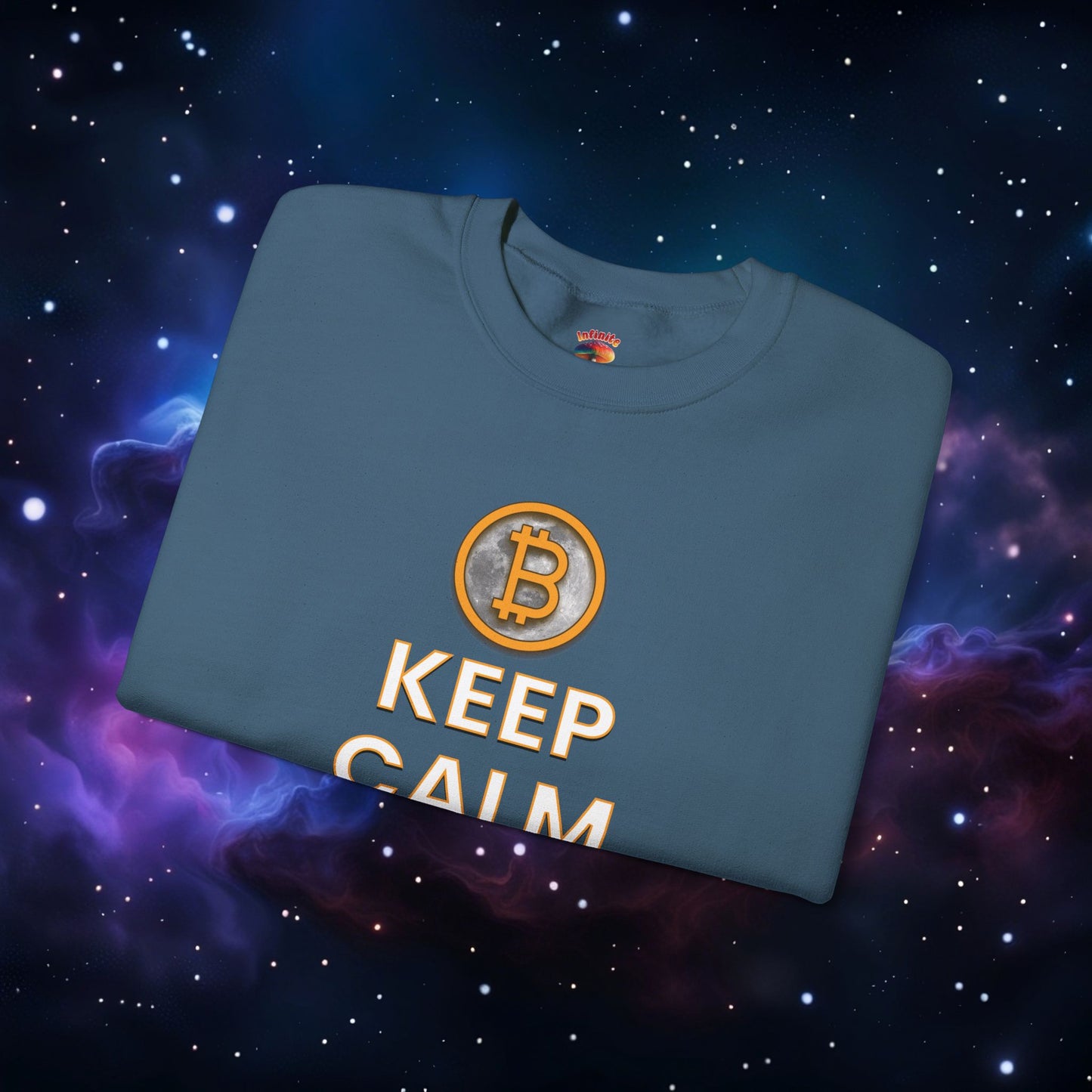 KEEP CALM AND HODL ON SWEATSHIRT