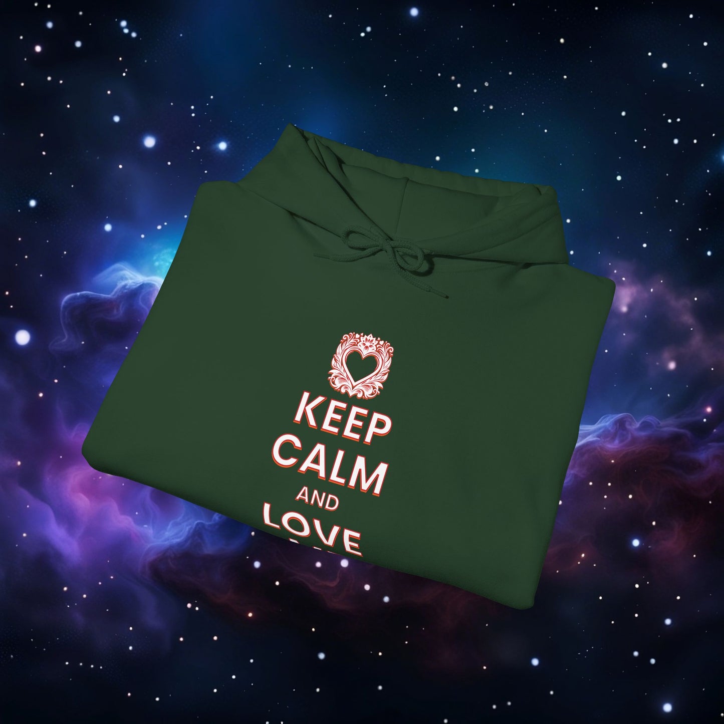 KEEP CALM AND LOVE ME HOODIE