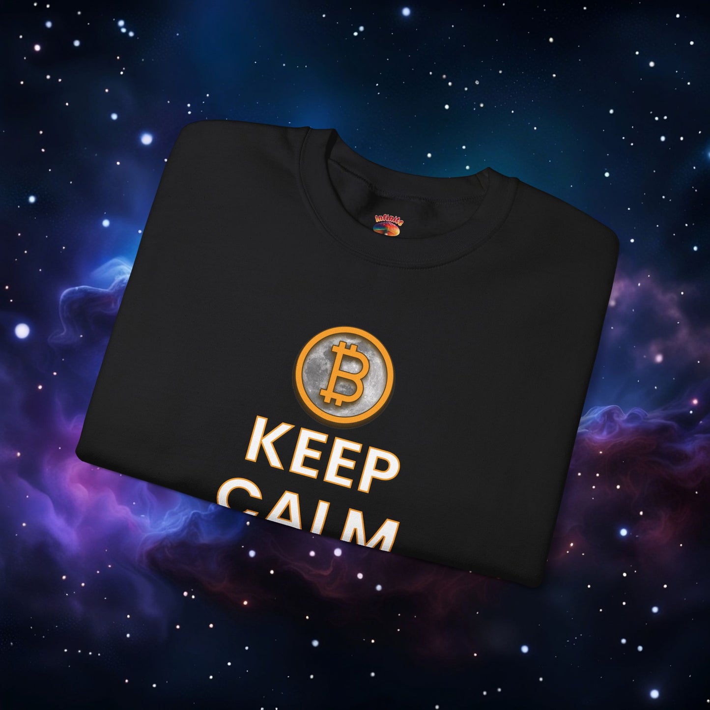 KEEP CALM AND HODL ON SWEATSHIRT