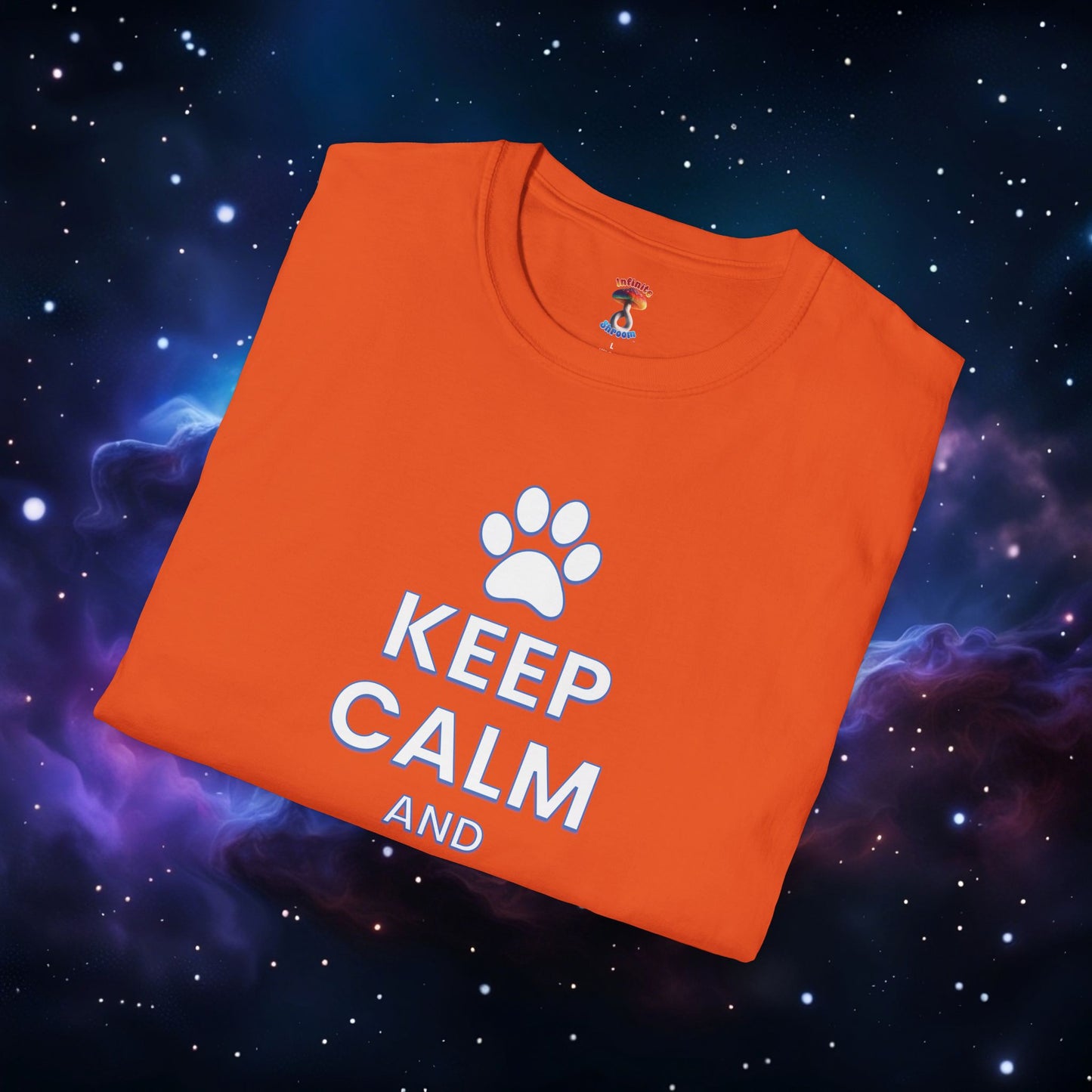 KEEP CALM AND PET ME SHIRT