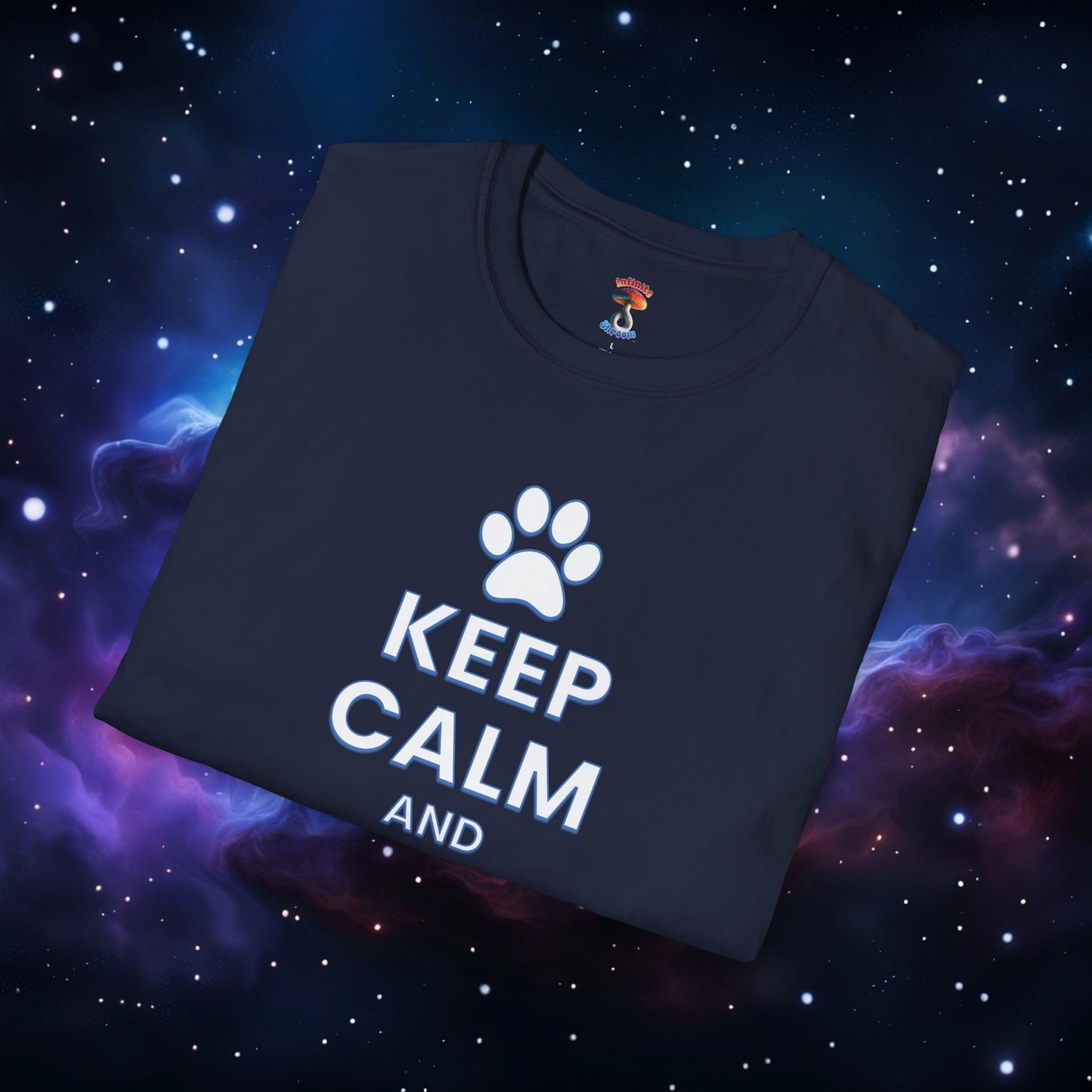 KEEP CALM AND PET ME SHIRT