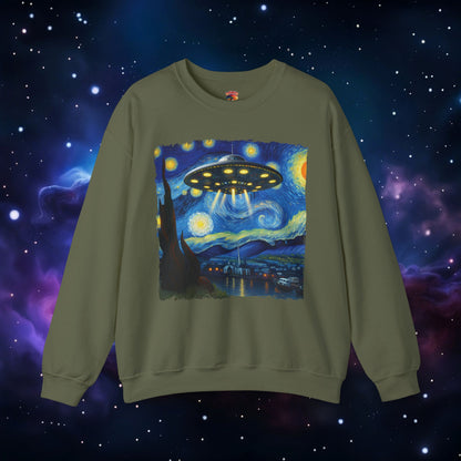 UFO STARRY NIGHT SWEATSHIRT