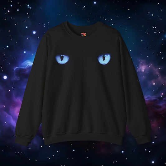 CAT EYES (BLUE) SWEATSHIRT