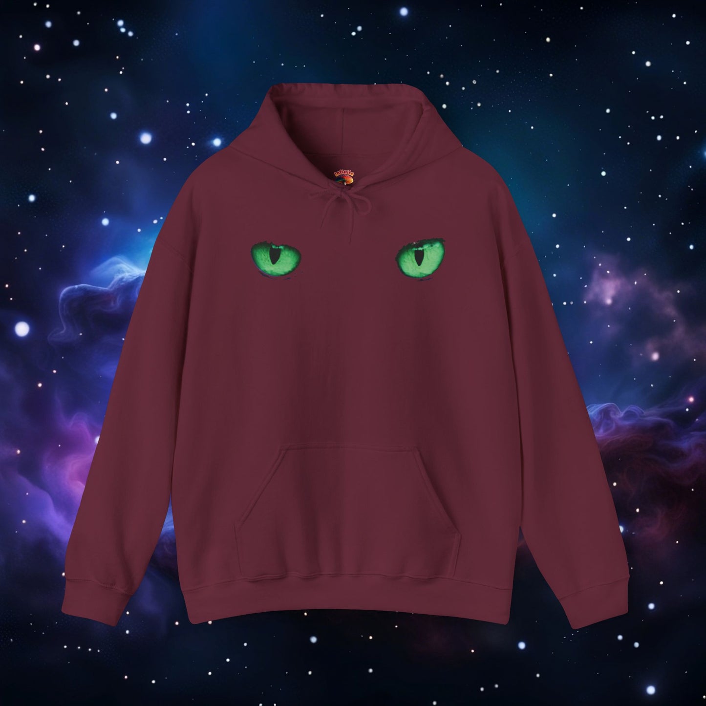 CAT EYES (GREEN) HOODIE