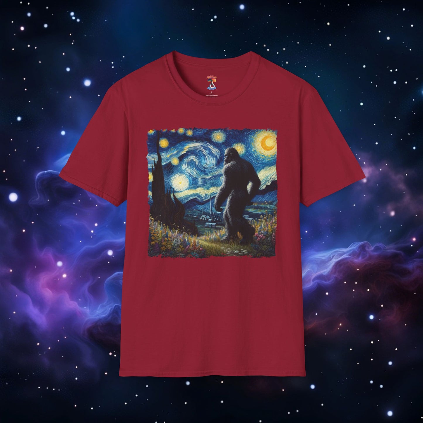 BIGFOOT STARRY NIGHT SHIRT