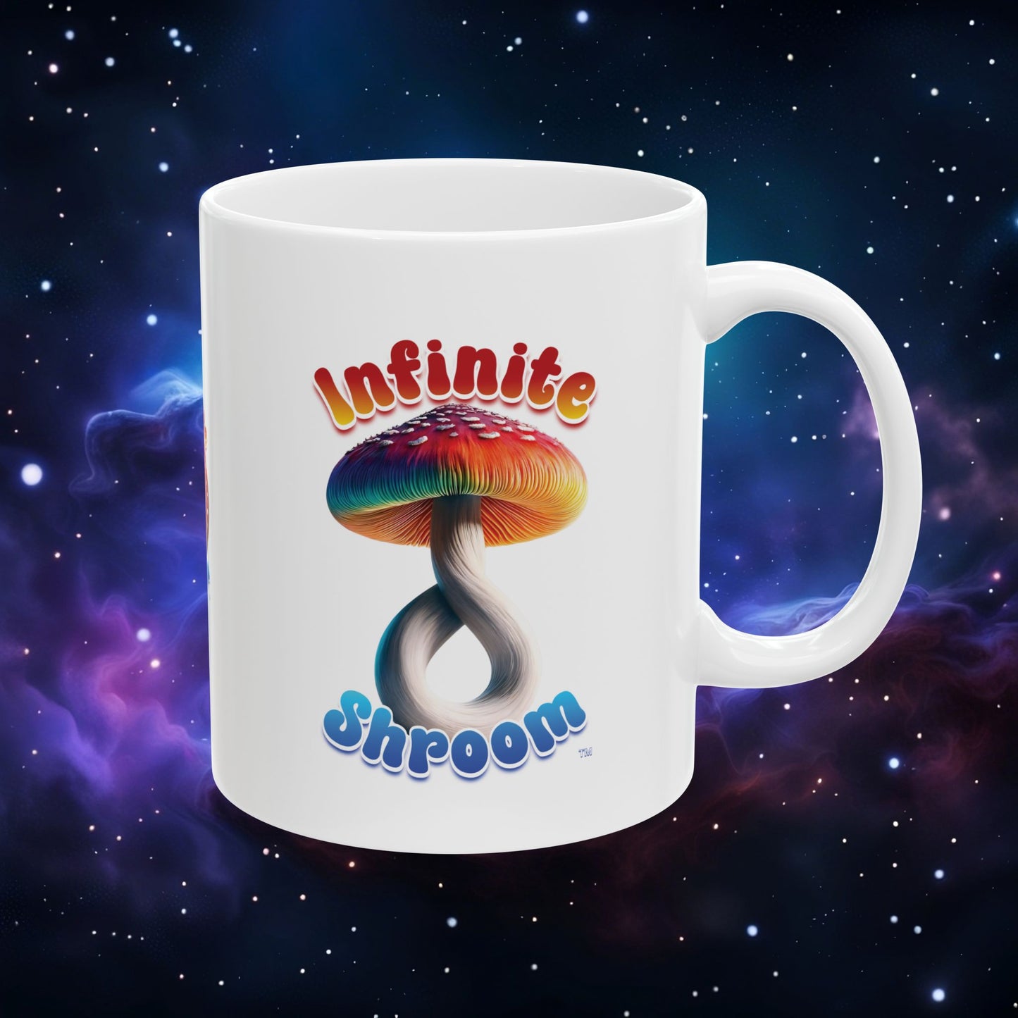 INFINITE SHROOM WHITE MUG