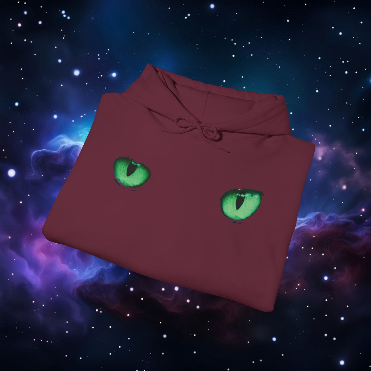 CAT EYES (GREEN) HOODIE