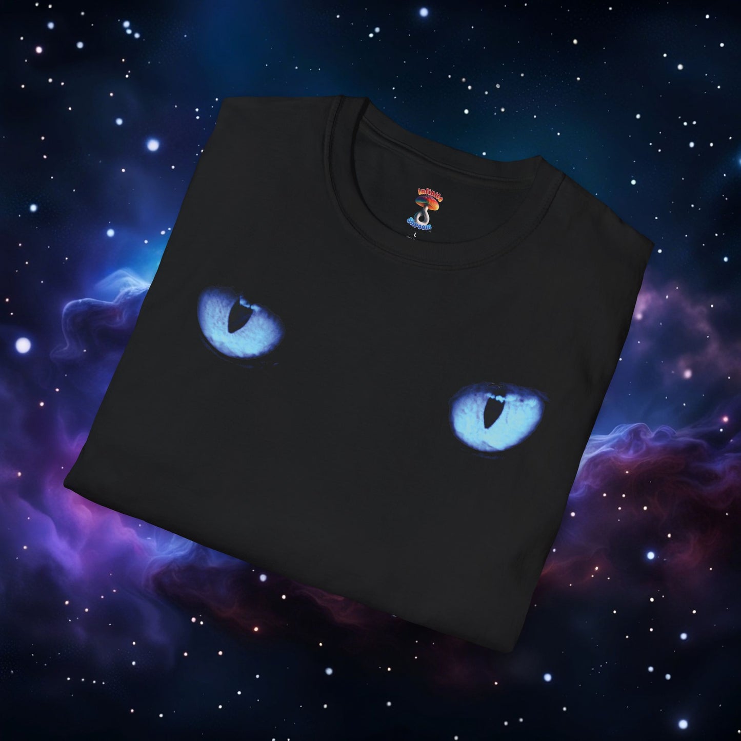 CAT EYES (BLUE) SHIRT