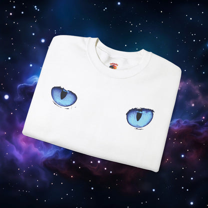 CAT EYES (BLUE) SWEATSHIRT