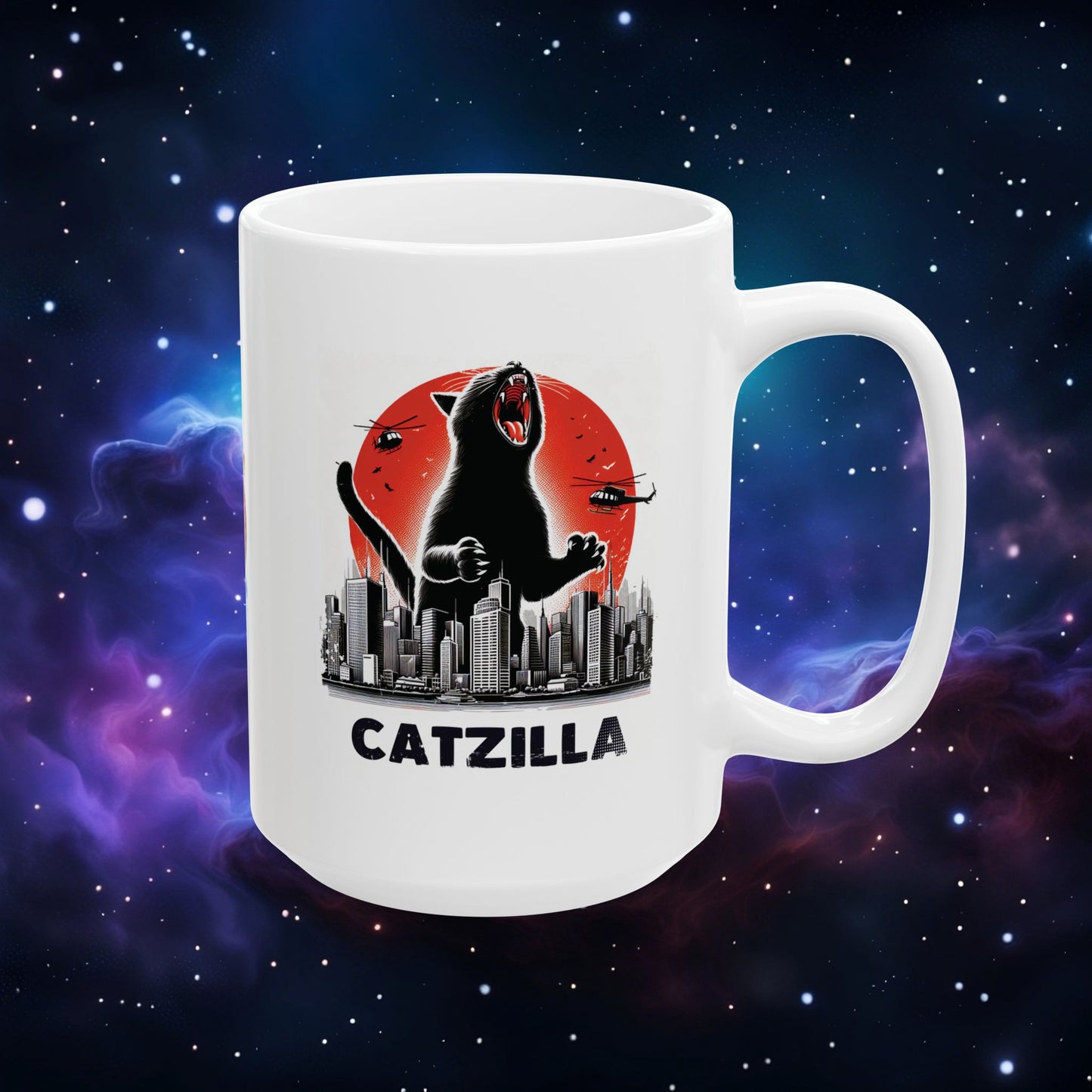 CATZILLA MUG