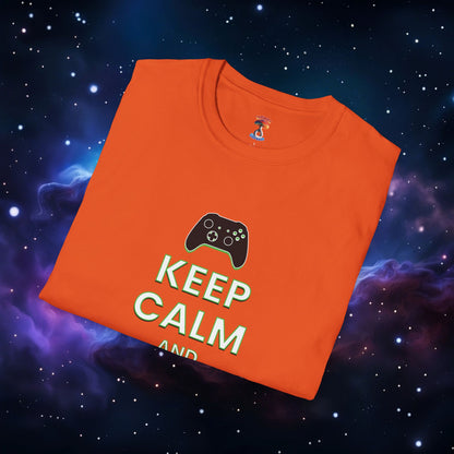 KEEP CALM AND GAME ON XB SHIRT