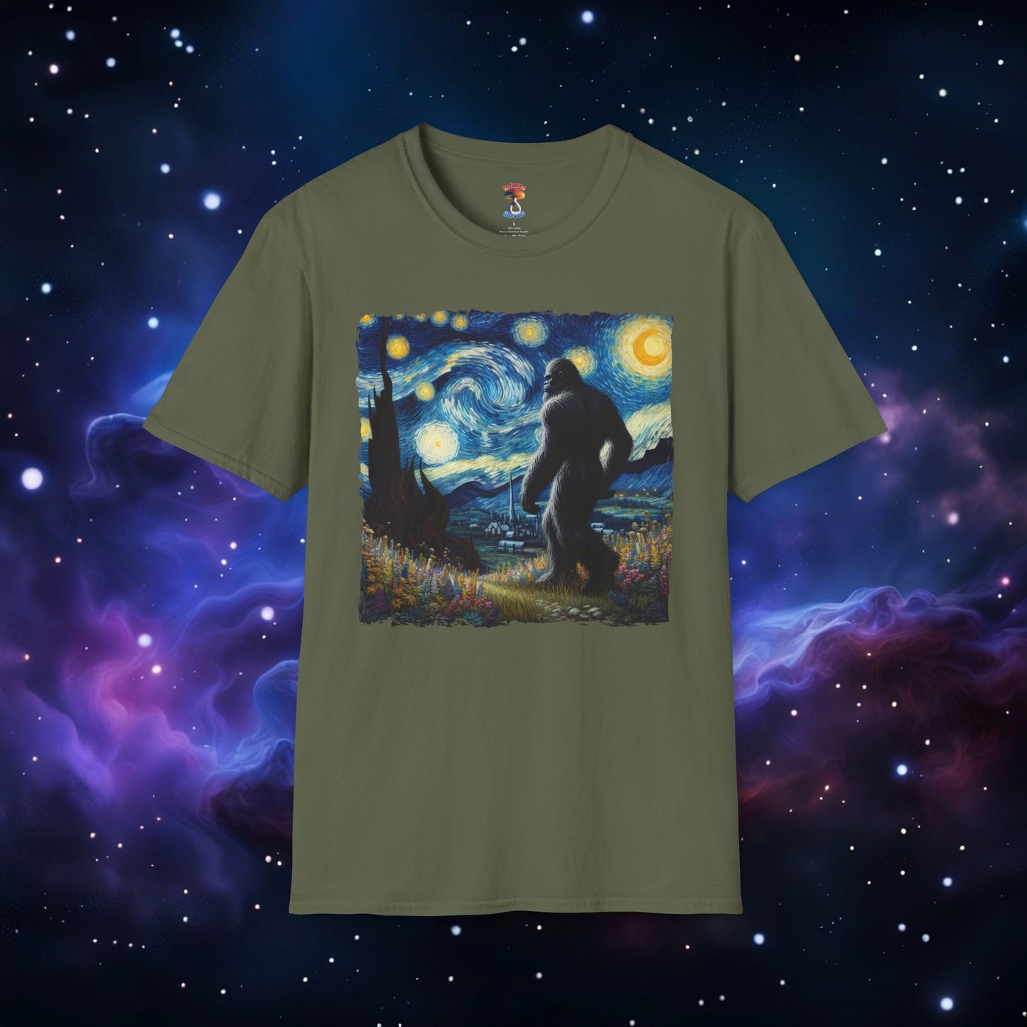 BIGFOOT STARRY NIGHT SHIRT