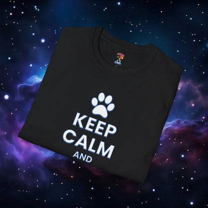 KEEP CALM AND PET ME SHIRT