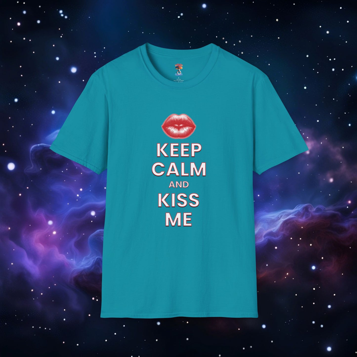 KEEP CALM AND KISS ME SHIRT