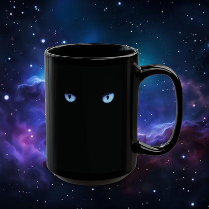 CAT EYES (BLUE) MUG