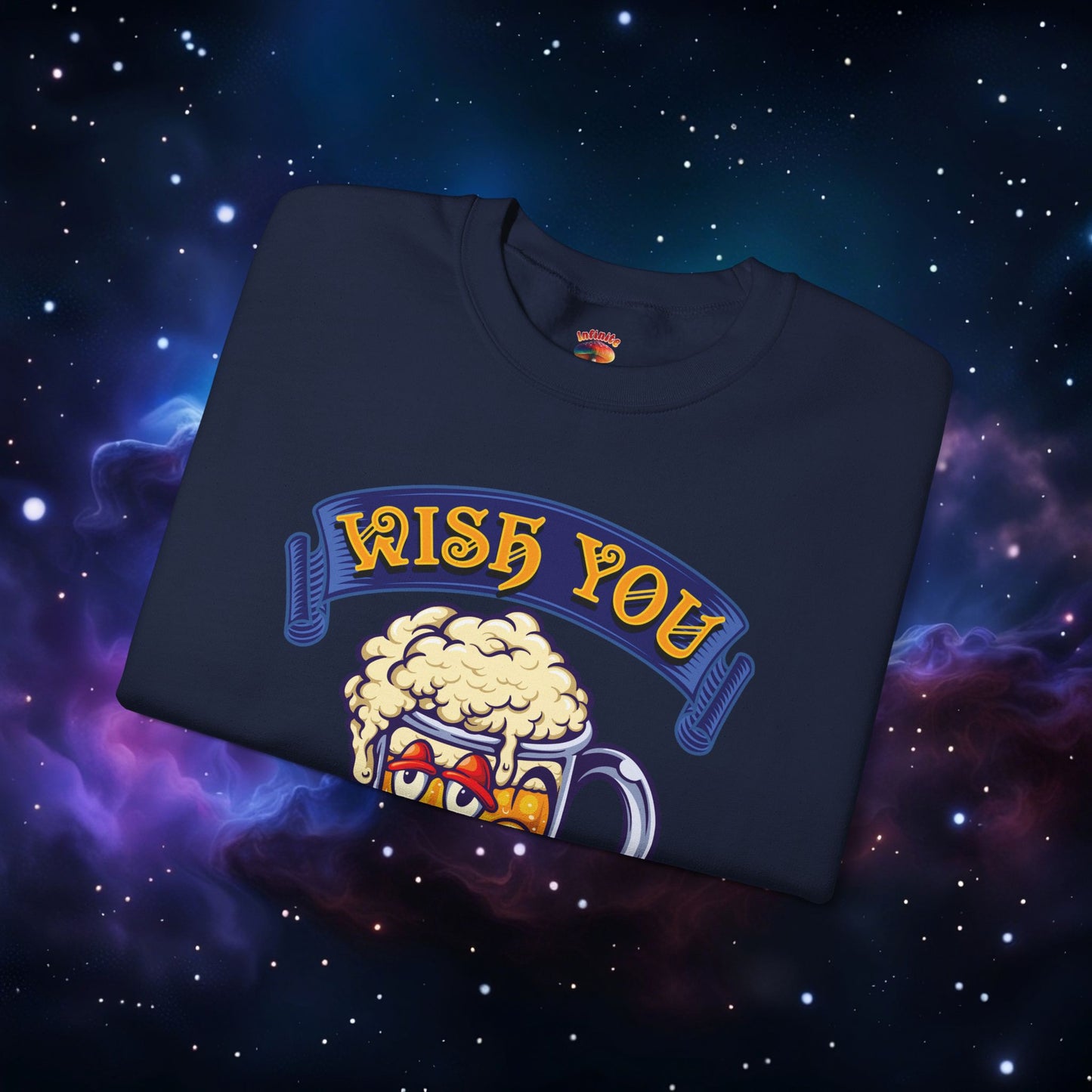 WISH YOU WERE BEER SWEATSHIRT