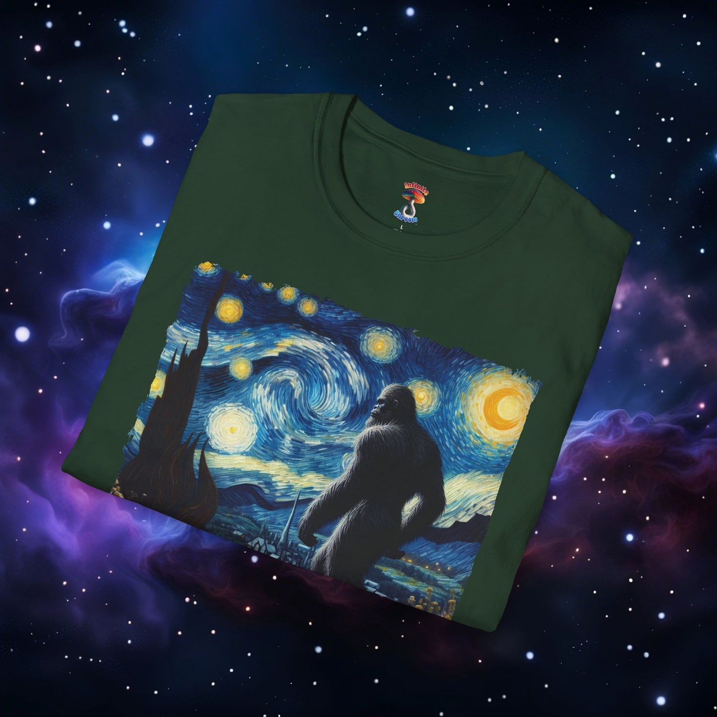 BIGFOOT STARRY NIGHT SHIRT