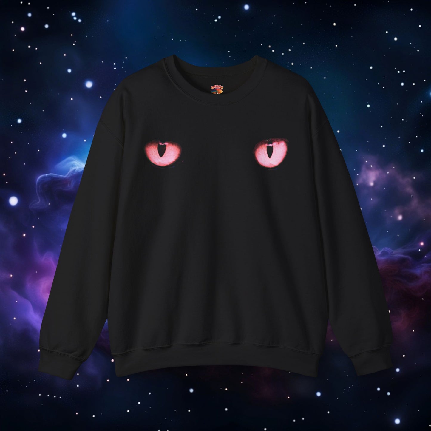 CAT EYES (RED) SWEATSHIRT