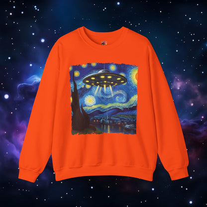 UFO STARRY NIGHT SWEATSHIRT