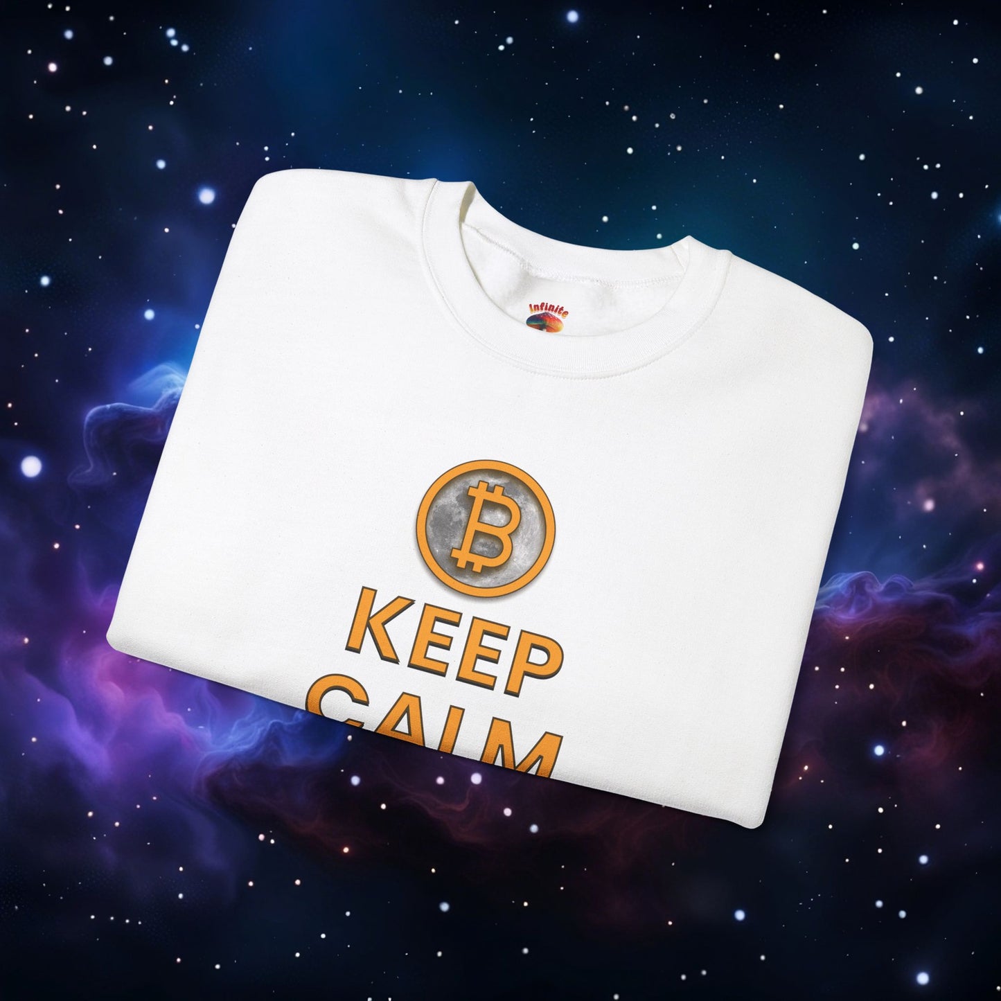 KEEP CALM AND HODL ON SWEATSHIRT