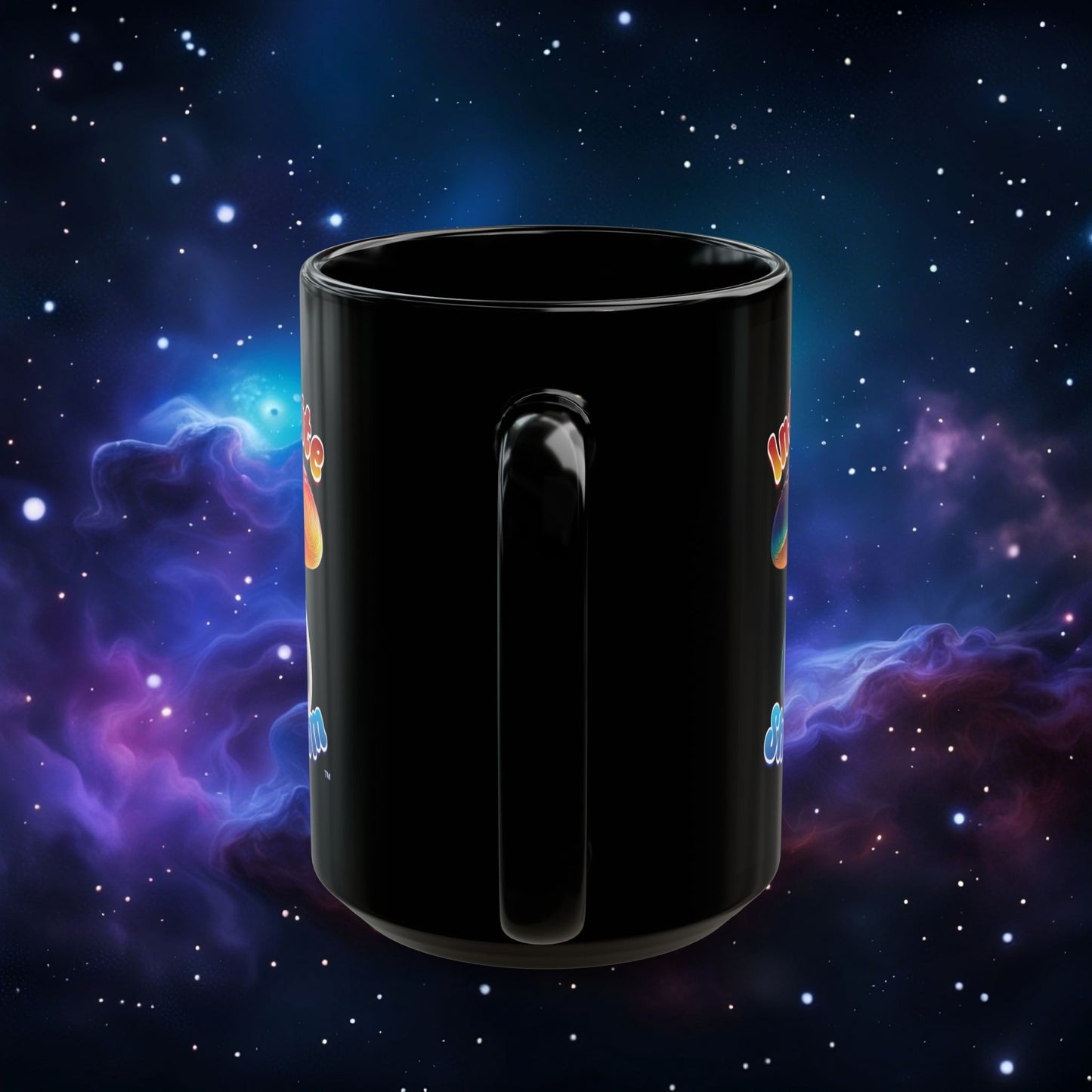 INFINITE SHROOM BLACK MUG