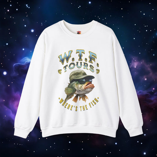 W.T.F. WHERE'S THE FISH SWEATSHIRT