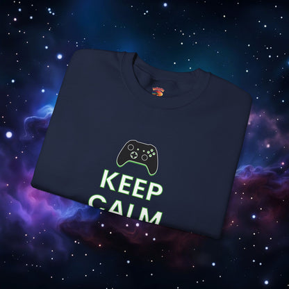 KEEP CALM AND GAME ON XB SWEATSHIRT