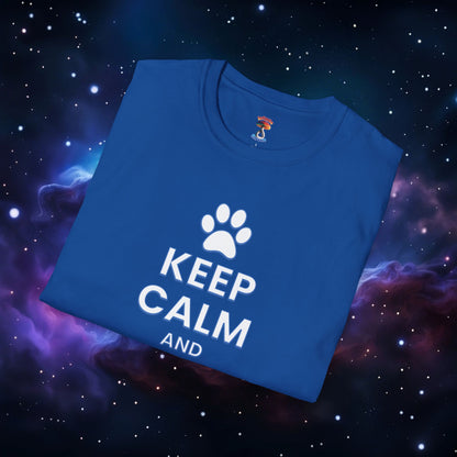 KEEP CALM AND PET ME SHIRT