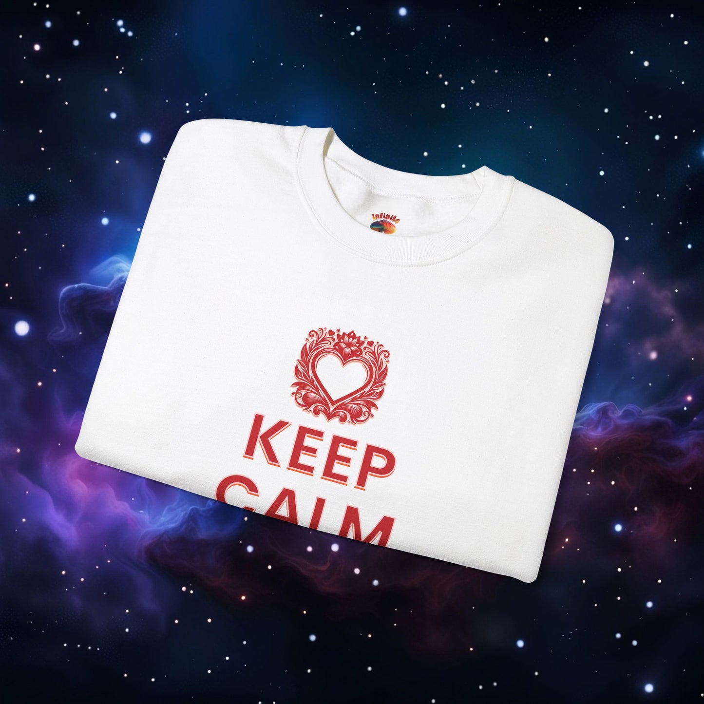 KEEP CALM AND LOVE ME SWEATSHIRT