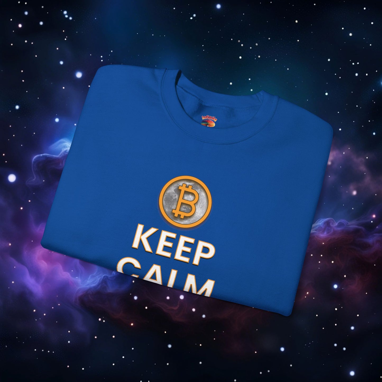 KEEP CALM AND HODL ON SWEATSHIRT