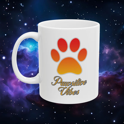 PAWSITIVE VIBES MUG