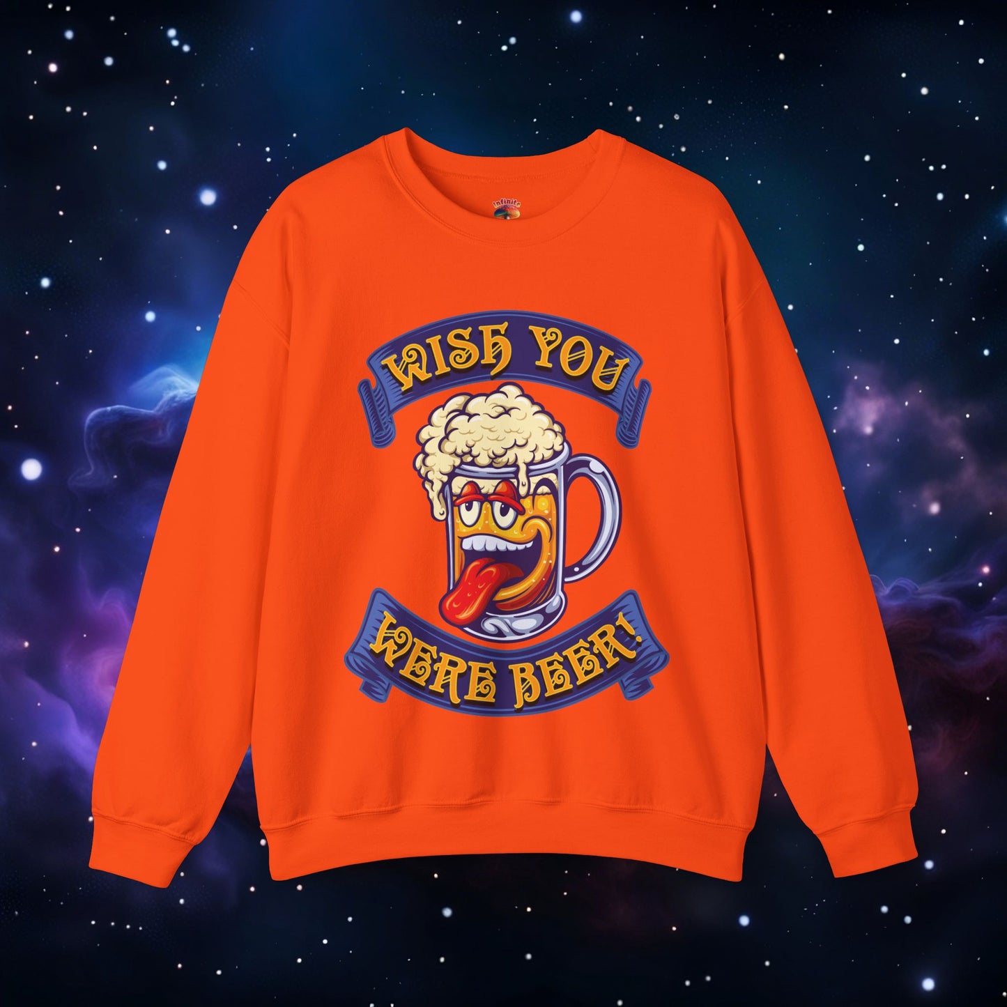 WISH YOU WERE BEER SWEATSHIRT