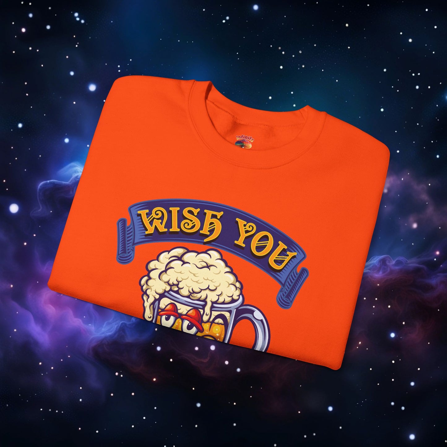 WISH YOU WERE BEER SWEATSHIRT