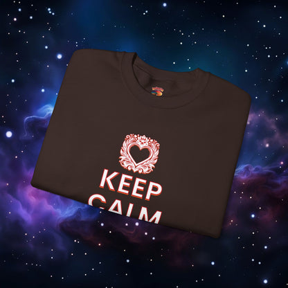 KEEP CALM AND LOVE ME SWEATSHIRT