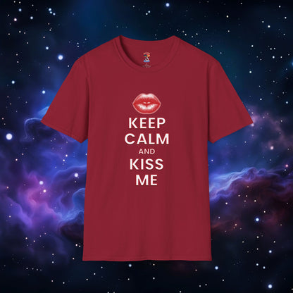 KEEP CALM AND KISS ME SHIRT