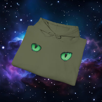 CAT EYES (GREEN) HOODIE