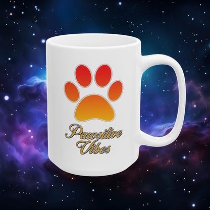 PAWSITIVE VIBES MUG