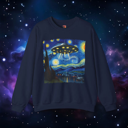 UFO STARRY NIGHT SWEATSHIRT