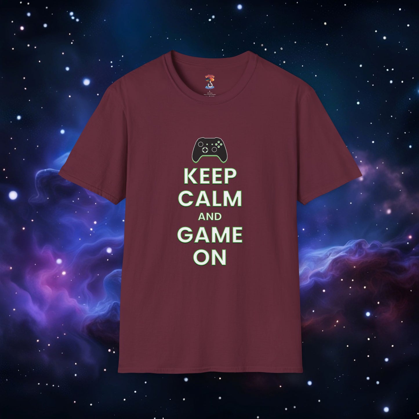 KEEP CALM AND GAME ON XB SHIRT