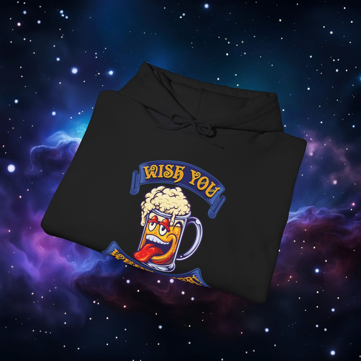 WISH YOU WERE BEER HOODIE