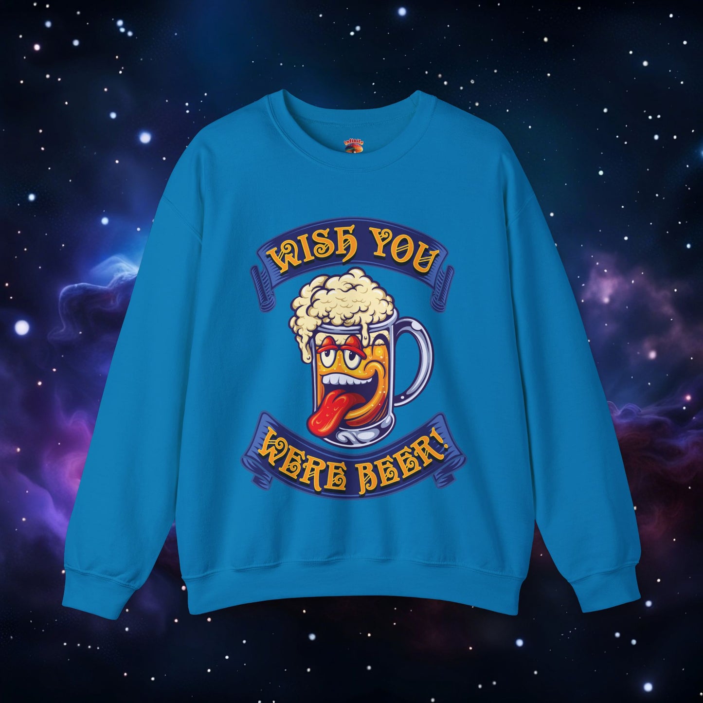 WISH YOU WERE BEER SWEATSHIRT