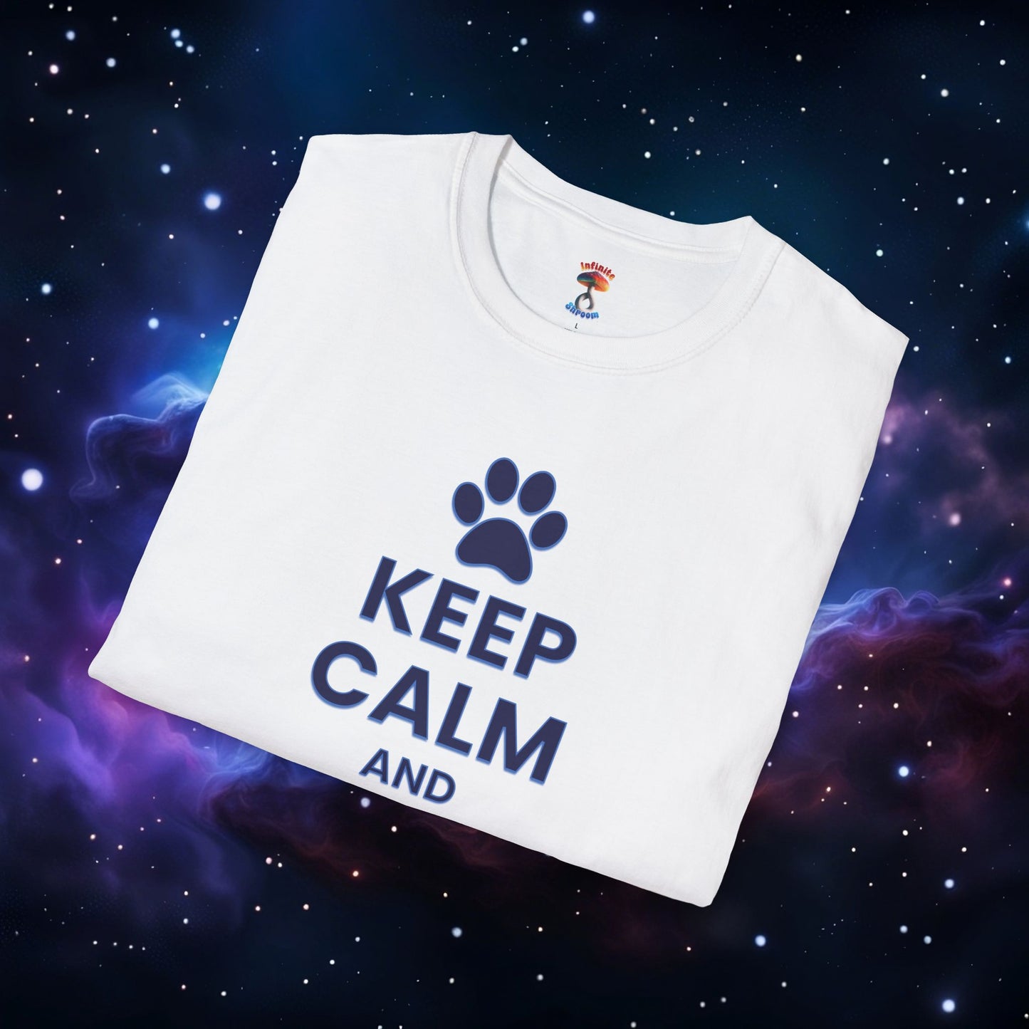 KEEP CALM AND PET ME SHIRT