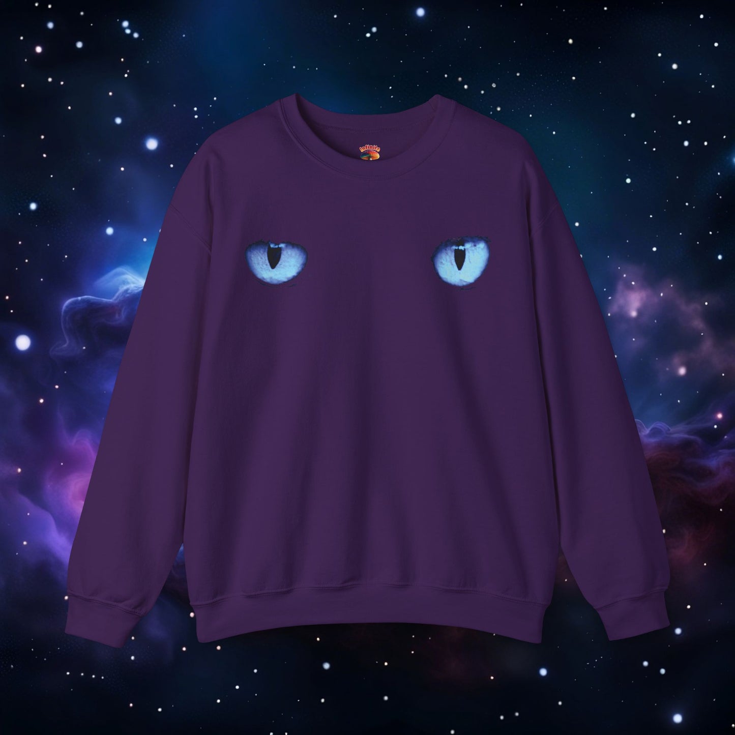 CAT EYES (BLUE) SWEATSHIRT