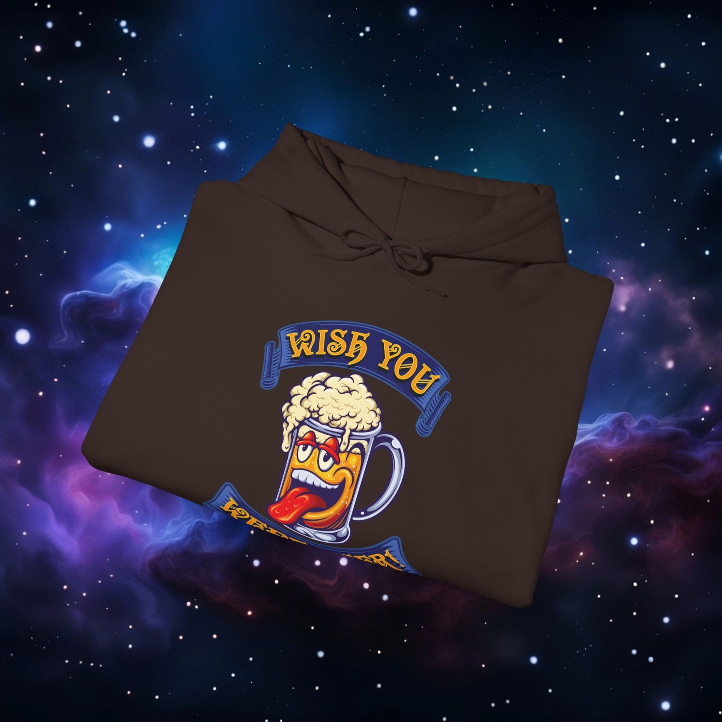 WISH YOU WERE BEER HOODIE