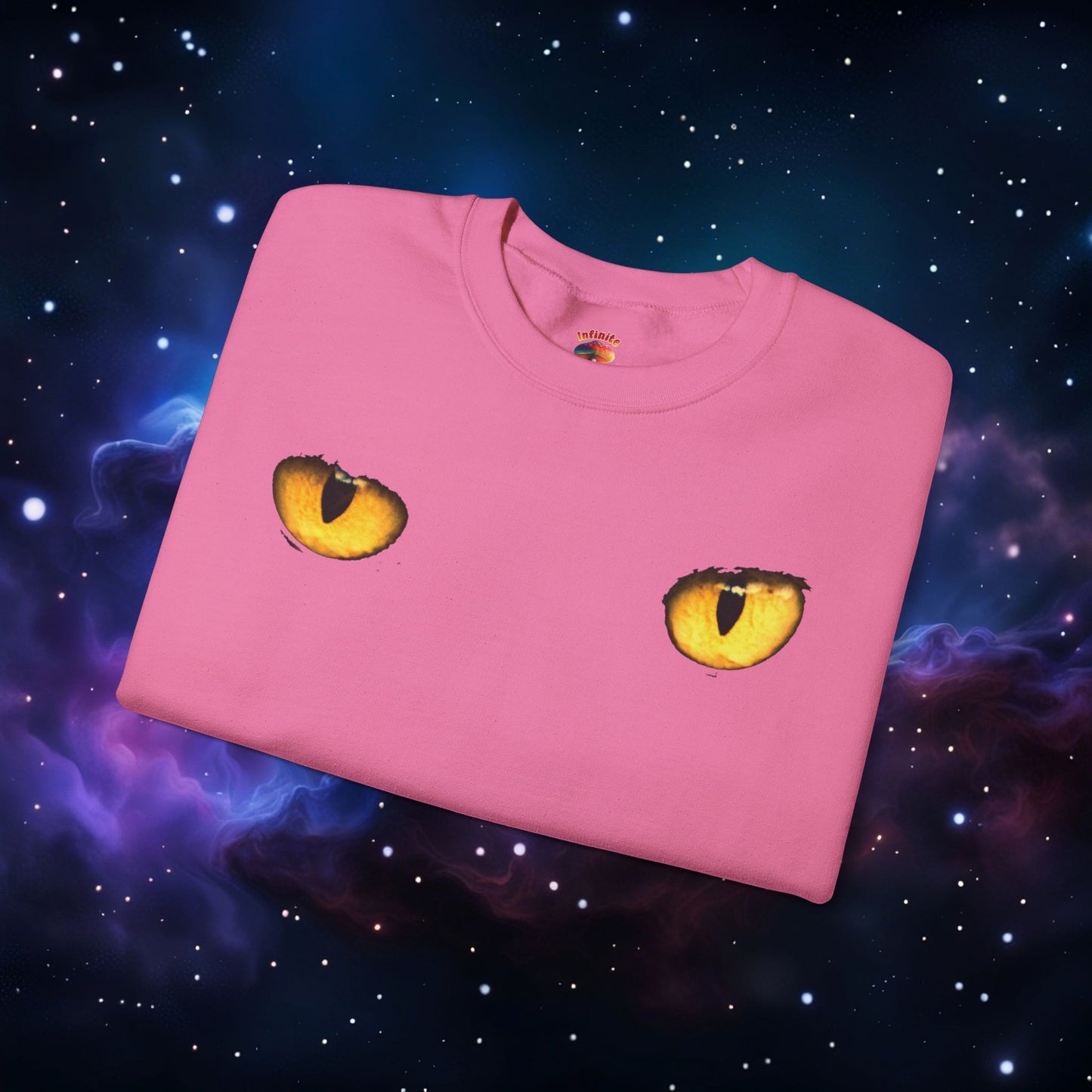 CAT EYES (YELLOW) SWEATSHIRT